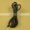 stock 2mm round elastic cord with shiny silver