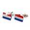 Netherlands National Flag Cufflinks for Mens