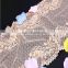 Supplier polyester/spandex guipure lace trim and polyester lace and guipure lace for beautiful dress and other decoration
