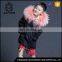 Korea faux fur cheap winter coats for kid from China factory with low price