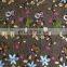 embroidery swiss voile mesh polyester sequin multi-color lace fabric