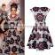 China supplier cheap price custom african kitenge dress designs sexy lady casual dress wholesale