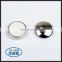 round shape 4 holes metal button for garments custom clothing button