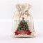 Personalized Cotton Santa Sack Drawstring Christmas Bags for Christmas Presents