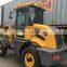 1.2ton mini wheel loader with grappler,grass folder