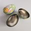 Easter Goose Eggs Shapes Flat Cookie Tin Candy Chocolate & Cake Surface Debossing