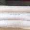 Industrial pressed wool felt fabric white color
