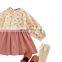 6527 1year baby girl birthday dress kids baby girl sweet long sleeve dress