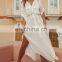 Women's Beach Bikini Cover Up Long Kaftan Dress Summer Boho Maxi Dress Sundress