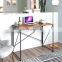 Large computer desk folding writing desk portable folding long wood student study computer desk