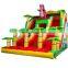 Outdoor Children Amusement Park Forest And Dinosaur Theme Inflatable Bouncer With Slide