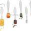 Kitchen baking tools measuring spoon set of 6