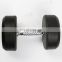 Dumbbell Set Rubber Round End Dumbbell Heavy Weights Barbell Metal Handles for Strength Training Home Gym Exercise Equipment