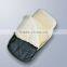 Sheepskin baby pram seat liner
