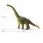 Educational Eco-Friendly PVC Simulation Model Brachiosaurus Mini Wild Animals Toy Set For Kids