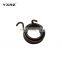 China supplier wire form torsion spring clamp adjustable copper color motorcycle starting recoil spring for DY100 motorcycle