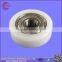 China Nylon Small Deep Groove Ball Bearings Roller Plastic Pulley Wheels with Bearings for Door Windows