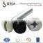 slotted white baked oval head small screws for decoration