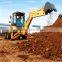 backhoe loader with hydraulic hammer on hot sale over the world