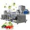 Professional leaf vegetable salad maker machine / vegetable washing processing line for sale