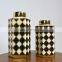 European style ceramic storage jars for home decoration
