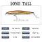 75mm 12g Artificial Hard Bait Pesca Fishing tackle  Topwater Floating Bass Pencil Crankbait For Sea Fishing plastic Fishing Lure