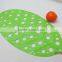 leaf shaped decorative pvc bar mat YJ-8502
