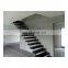 Australia Custom Black Finish Steps Stairs Floating Staircase Minimalist Design