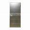 Indoor simple safety finish bedroom interior solid aluminum American modern style frame prehung wood grey paint door