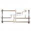 Old Style Industrial Wall Wine Pipe Wood Rack Shelf Bracket Single-side Bracket Metal Standard