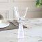 New Model Best Gift White Drinking Custom Glass Logo Wholesale Gold Flute Champagne