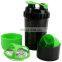 Customized Logo BPA Free Plastic Protein Shaker