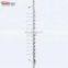 wall mounted optical store stand 12frames aluminium eyewear locking display rod