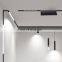 Commercial Clothing Stores Gallery Spotlight Magnetic Rail Installation 6W 10W 14W 18W 20W 25W 30W LED Track Light