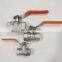 2022 High Quality Custom Brass Ball Valve Chrome Plated Brass Full Bore Ball Valve