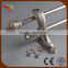 2015 new style metal extendable curtain rod with resin finial