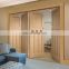 Modern bedroom wood doors design interior living room soundproof folding wooden door