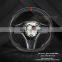 High Quality Genuine Alcantara leather racing steering wheel for Tesla Model 3 Y Matte/Gloss Carbon Fiber Steering Wheel
