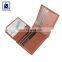 Fashion Style Nickle Fitting Good Quality Attractive Pattern Genuine Leather Men Wallet from Indian Exporter