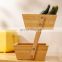 Fruit Holder Kitchen Multi-function High Quality Bamboo Storage Shelf Rack Pantry OrganizerHome Storage & Organization