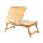 Eco Friendly Multi-purpose Adjustable Foldable Natural Premium Bamboo Laptop Desk