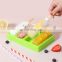 Hot Sale Japanese Personal Order Custom 4 Cavity High Quality BPA Free Plastic Popsicle Ice Cream Molds