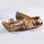 HBK boat shape  water hyacinth Hand-Woven Wicker Storage Baskets for kitchen and bathroom