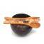 Coconut Bowl Set with Spoons Wholesale from ecofriendly coconut salad bowl made in Vietnam