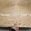 High Quality Water Hyacinth Rug Many Sizes Woven round natural Mat Straw Carpet Floor Decor Wholesale Vietnam Supplier