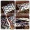 Custom Gray Zig Zag Print Diaper Clutch OEM Chevron Diaper Clutch Changing Pad