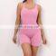 Hot Style Ladies Sports Fitness Running Yoga Bodysuit Girls Ballet Dance Jumpsuit Sexy Yoga Gym Suit Shorts jumpsuit For Women