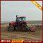Customized anti slip and anti sinking measures for tractor track chassis modification