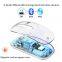 Three Modes BT 2.4G Transparent Armored Wireless Mouse With Battery Level Display for Gaming Working Studying Gifting