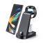 De Charge 3 En 1 Mobile Phone Charging Station 3 In 1 Wireless Charging Station For Samsung Watch